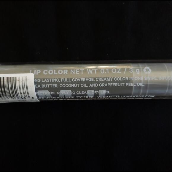 MILK MAKEUP Extra lip color vegan cruelty free full coverage creamy lipstick NEW - Picture 4 of 5